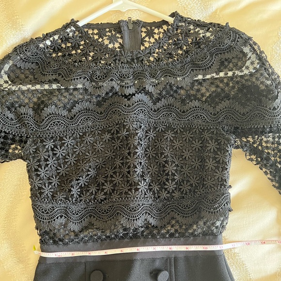 Self portrait dress in black size 0 - Picture 9 of 9